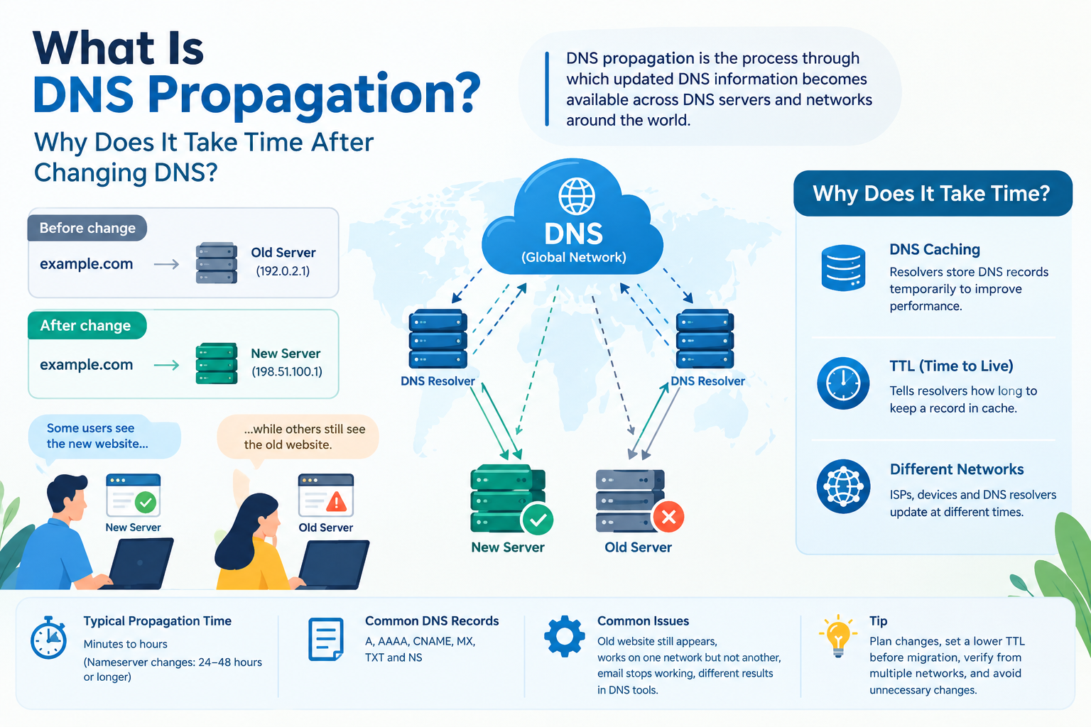 What Is DNS Propagation? Why Does It Take Time?
